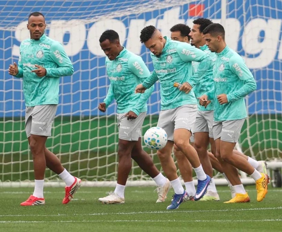 Palmeiras fecha preparação para clássico com o Santos pelas quartas da Copa do Brasil