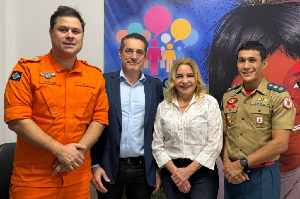 MPMT e CBMMT discutem projetos para enfrentar incêndios florestais